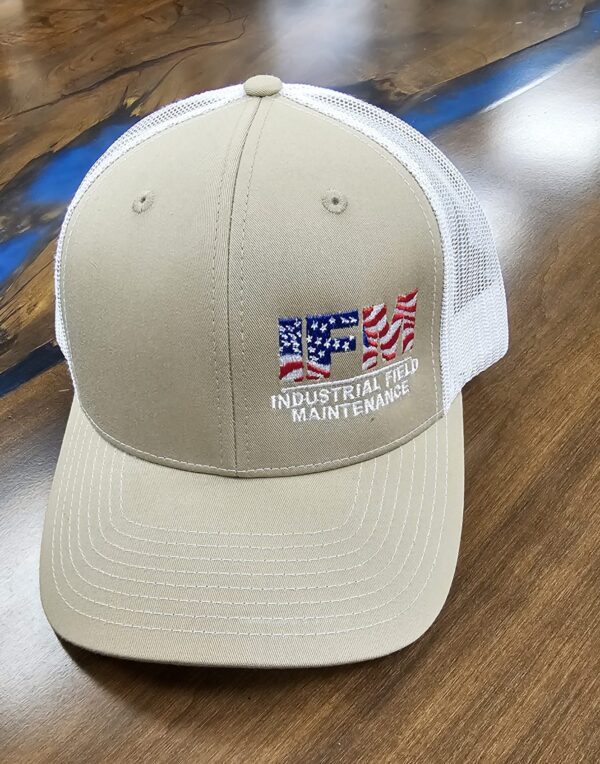 Hat (Khaki/White)